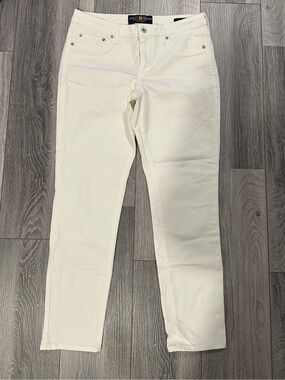 Lucky Brand White Skinny Jeans - Size 10